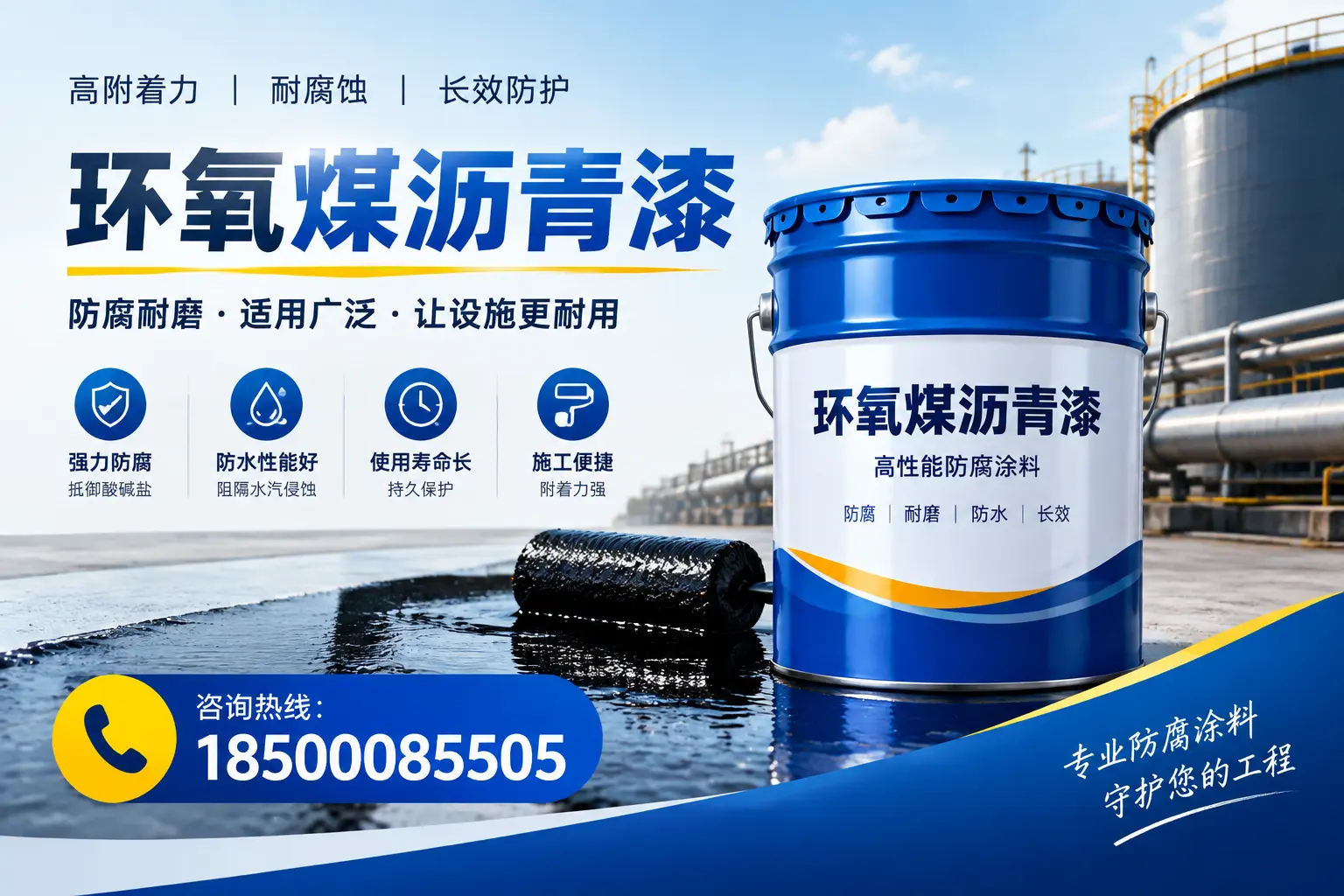 环氧煤沥青漆与其他涂料的对比分析，助力甘南企业决策
